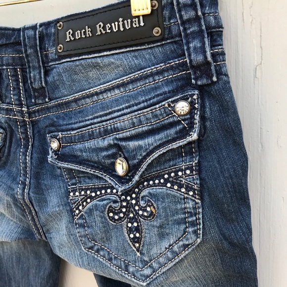 Rock Revival Denim - Rock Revival 🔥 Sora Skinny Distressed Jeans